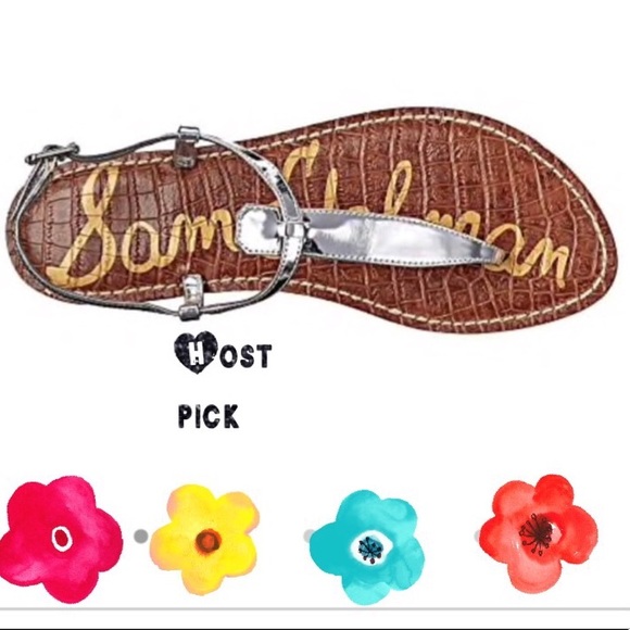 Sam Edelman Shoes - Sam Edelman Gigi sandals size 8 silver straps